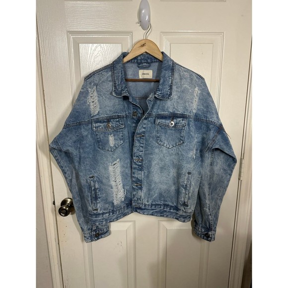 Urkool Denim Jean Jacket - Picture 6 of 6